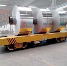Carretto d'acciaio del letto piano di manipolazione dei tubi dell'onere gravoso da 63 tonnellate per il trasporto dei carichi pesanti