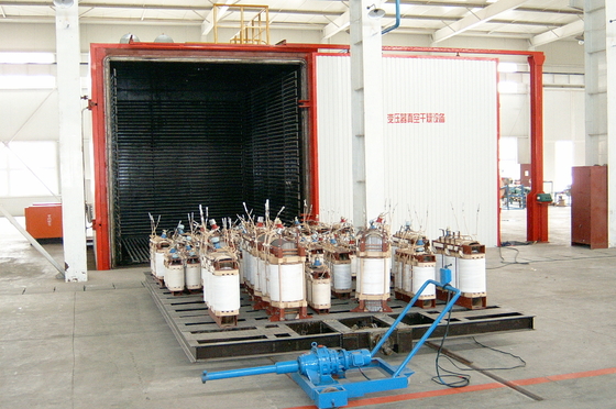 PLC Touch Screen Control Power Transformer Vasca di asciugatura a vuoto Con Germania Leybold Pompa a vuoto