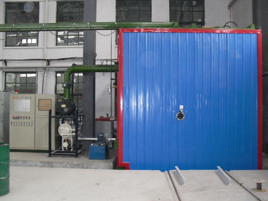 PLC Touch Screen Control Power Transformer Vasca di asciugatura a vuoto Con Germania Leybold Pompa a vuoto