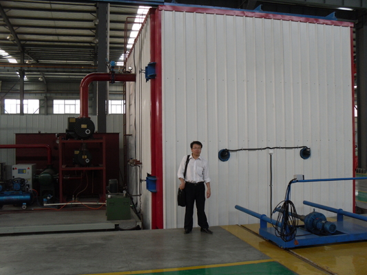 PLC Touch Screen Control Power Transformer Vasca di asciugatura a vuoto Con Germania Leybold Pompa a vuoto